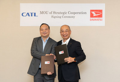 CATL und Daihatsu haben eine strategische Zusammenarbeit vereinbart